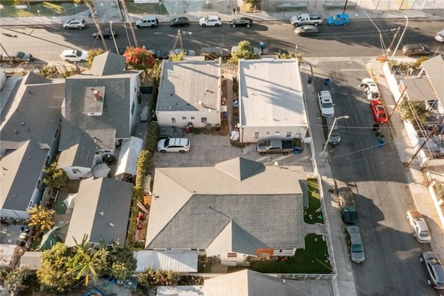 drone / aerial view featuring a residential view