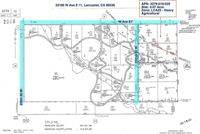 22100 W Ave Unit E-11, Lancaster CA, 93536 land for sale