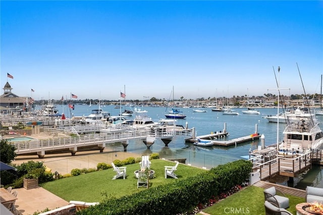 930 E Balboa Blvd, Newport Beach, CA 92661 - dock area featuring a water view