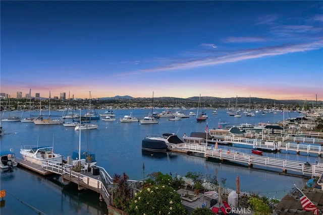 930 E Balboa Blvd, Newport Beach, CA 92661 - dock with a water and mountain view