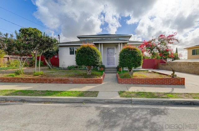 view of bungalow-style home