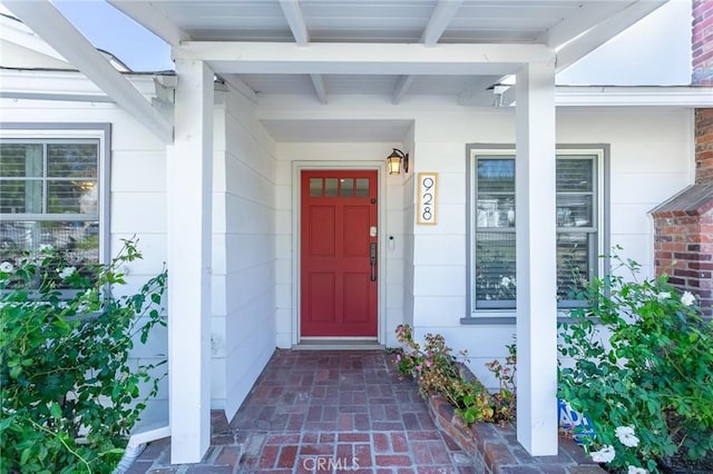 view of property entrance