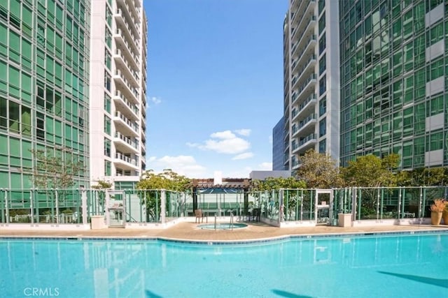 view of swimming pool