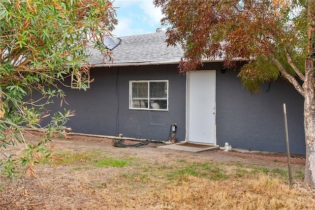 view of rear view of property