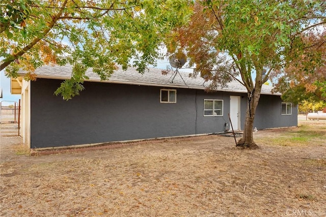 view of rear view of property