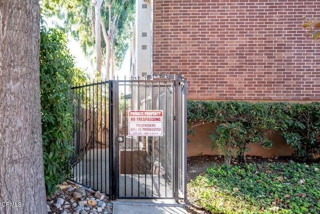 view of gate