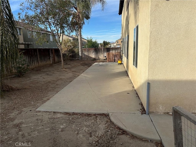 view of home's exterior featuring a patio area