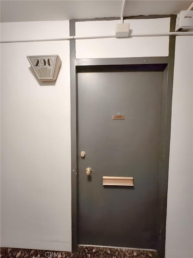 view of property entrance