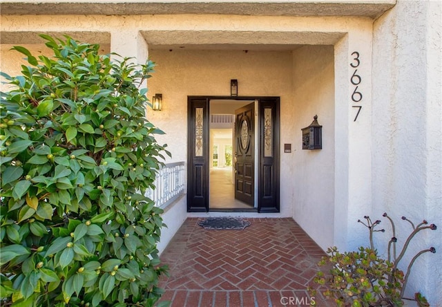 view of property entrance