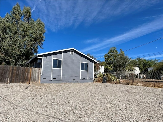 view of rear view of house