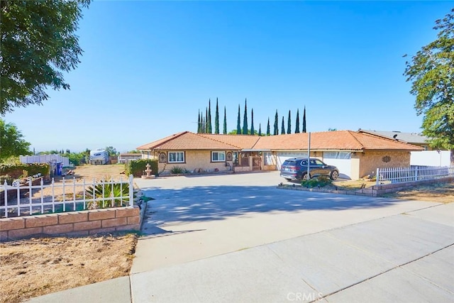 view of ranch-style house