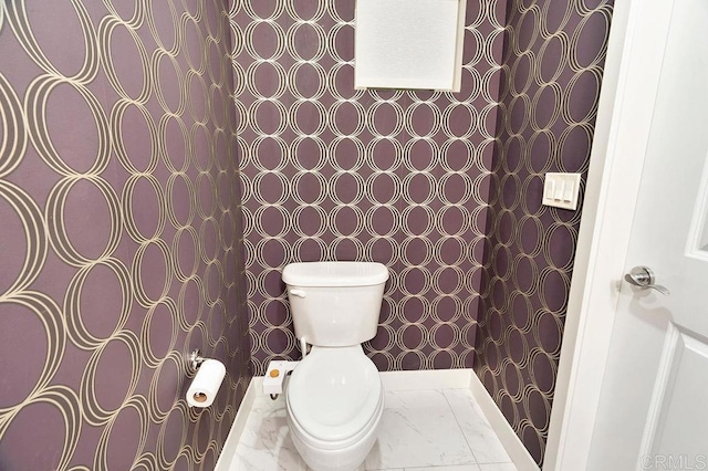 bathroom with toilet