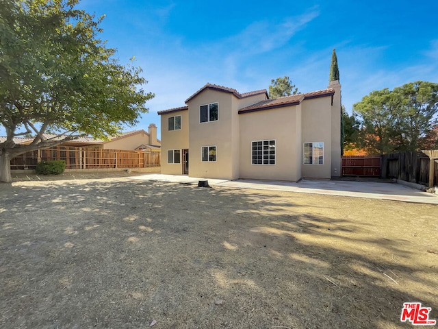 view of rear view of property