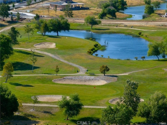 view of home's community featuring a water view