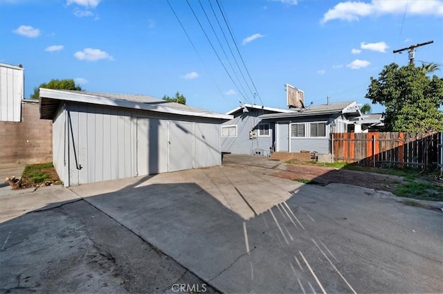 back of house featuring a patio area