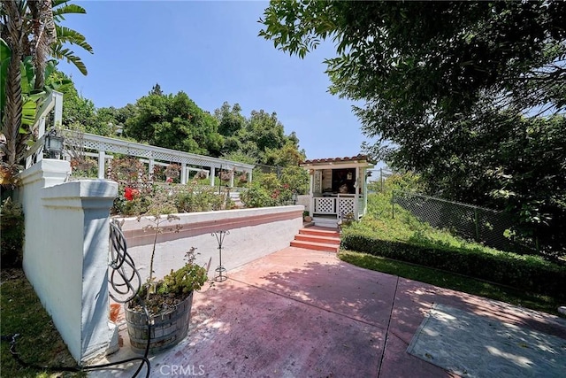 view of patio / terrace