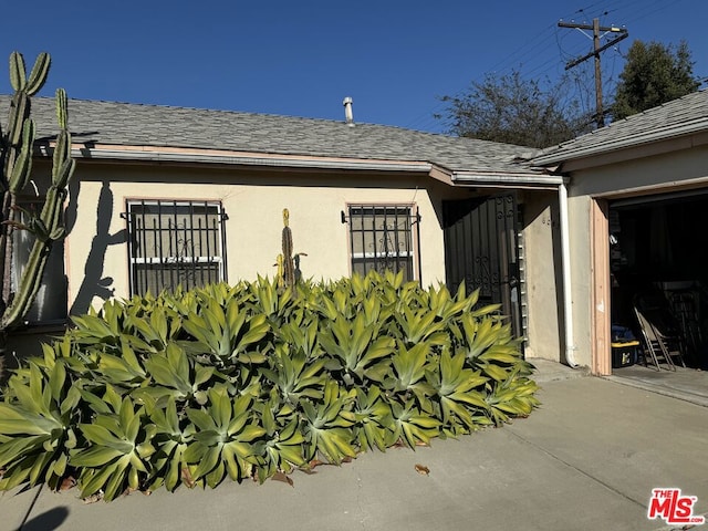 view of side of property