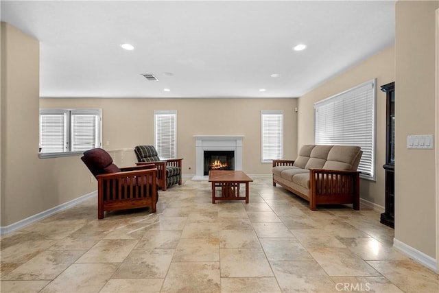 view of living room