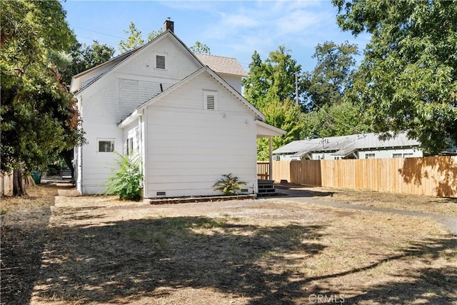 view of rear view of house