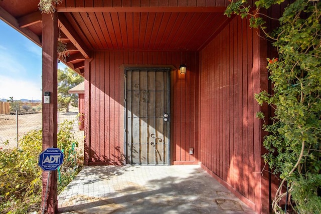 view of property entrance