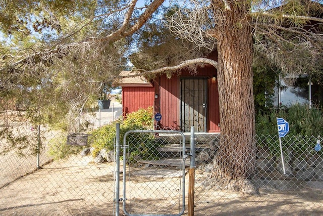 view of side of property