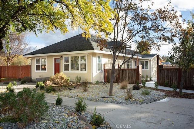 view of bungalow-style house