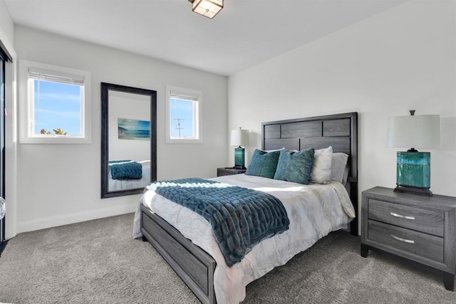 bedroom featuring carpet floors