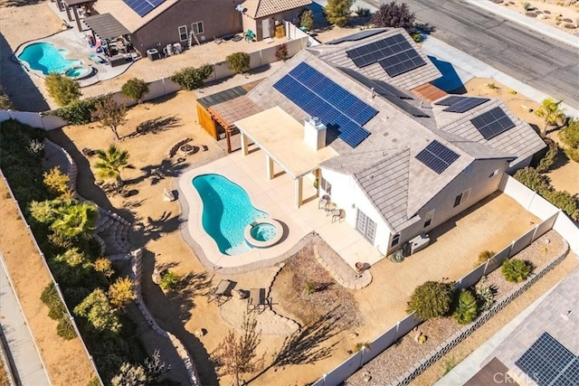 56171 Nez Perce Trl, Yucca Valley, CA 92284 - bird's eye view