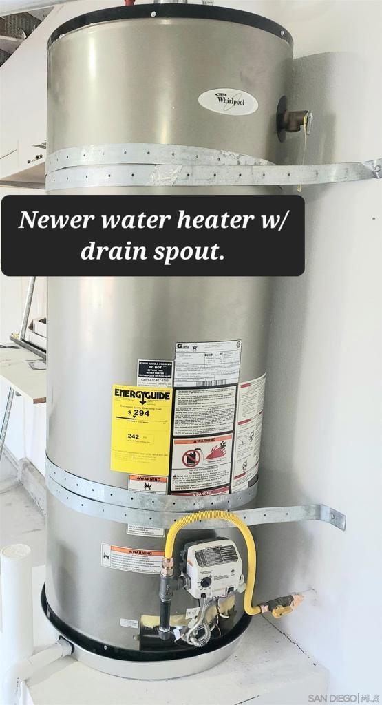 utilities with secured water heater