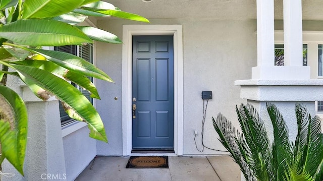 view of property entrance