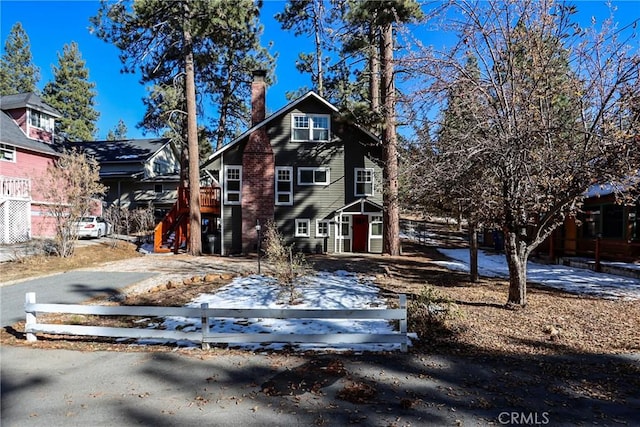 view of front of house