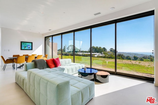 view of living room