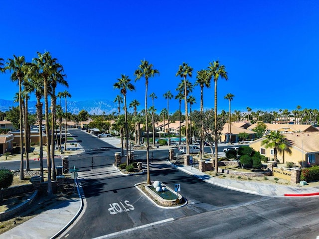 view of road