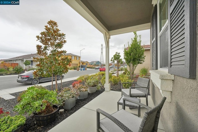 view of patio / terrace featuring a porch