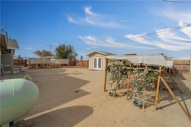 view of patio / terrace with french doors