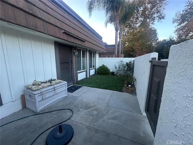 view of patio