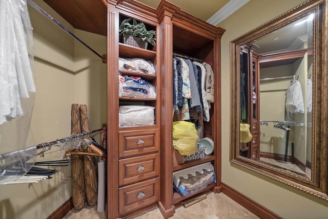 view of spacious closet