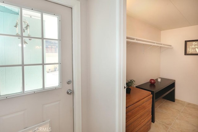 8121 San Mateo Cir, Buena Park, CA 90620 - entryway featuring plenty of natural light and light tile patterned flooring