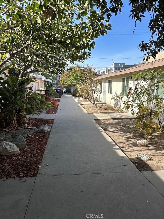 view of street