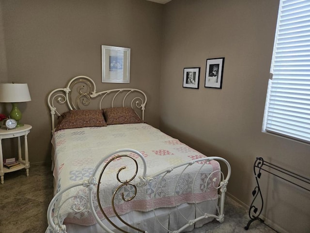 view of tiled bedroom