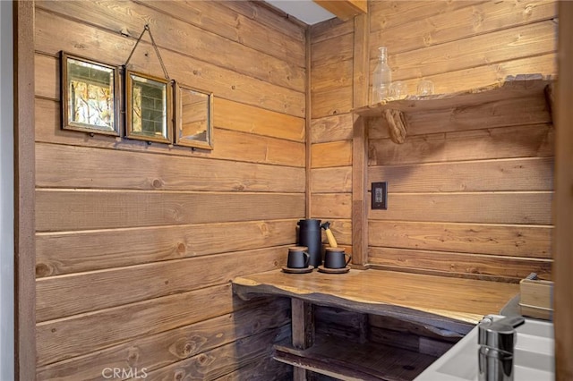 view of sauna / steam room