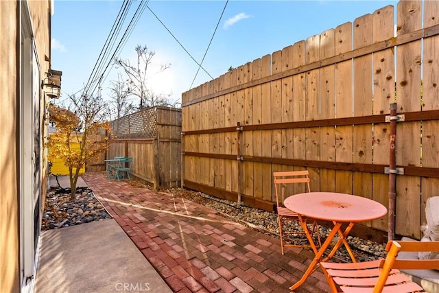 view of patio / terrace