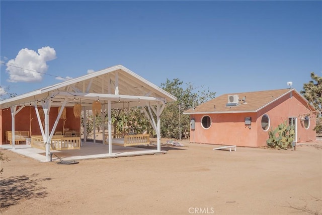 surrounding community featuring a gazebo and a patio