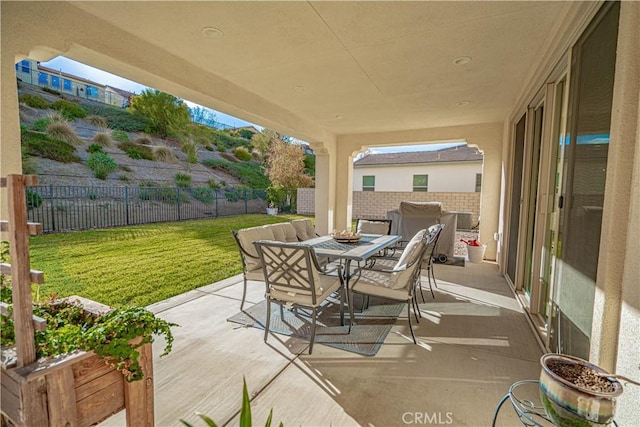 view of patio / terrace