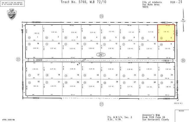 0 Primrose St, Adelanto CA, 92301 land for sale