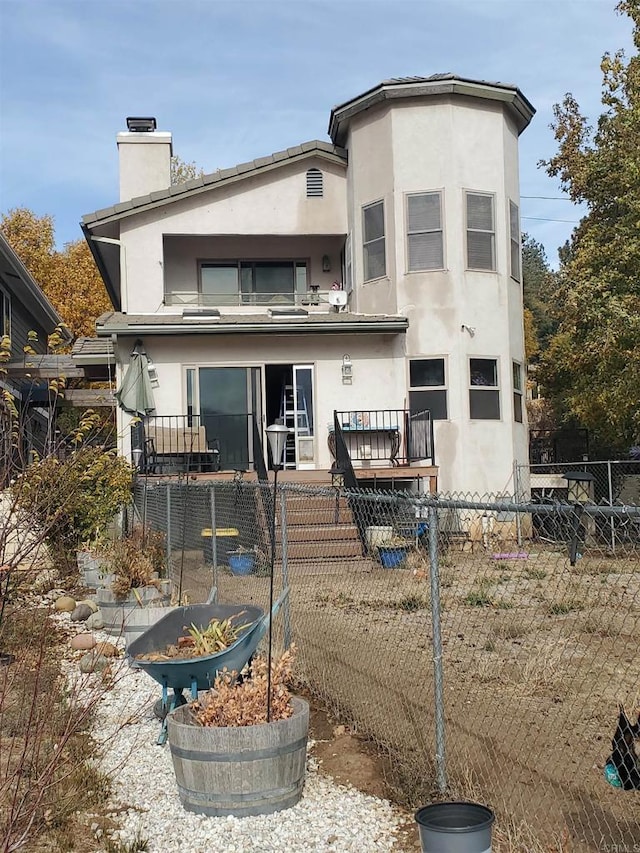 view of rear view of house