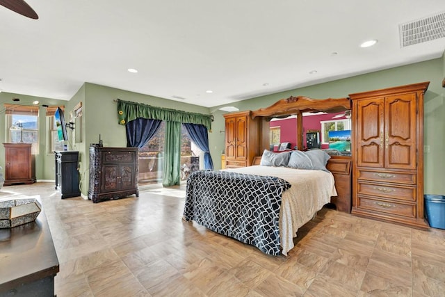 34667 Navajo Rd, Julian, CA 92036 - bedroom featuring multiple windows and recessed lighting