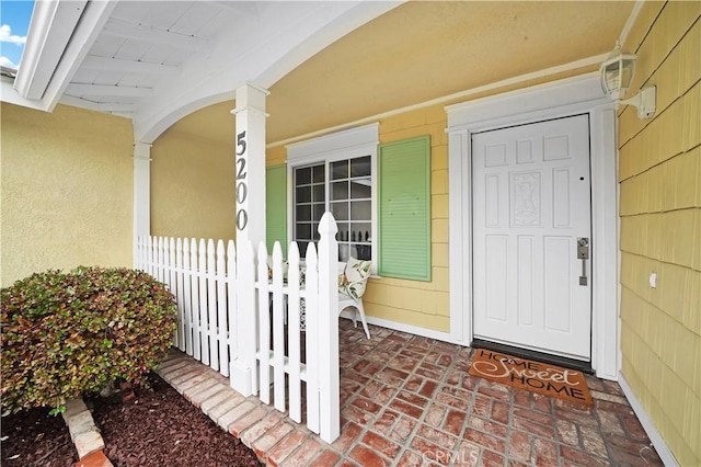 view of property entrance