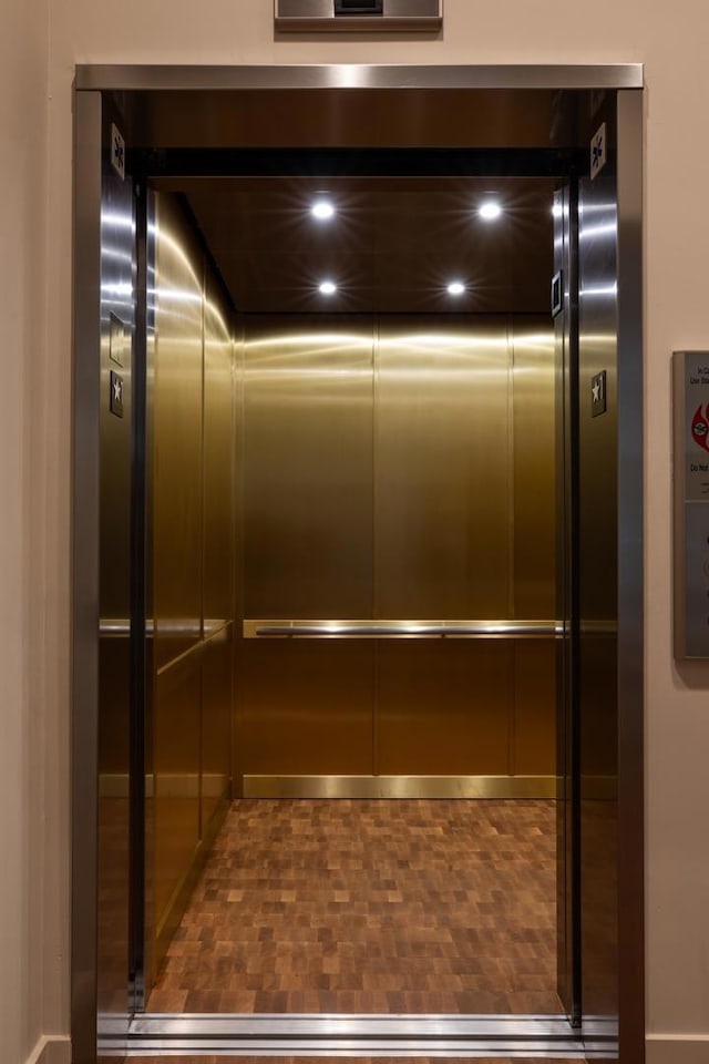 details with elevator