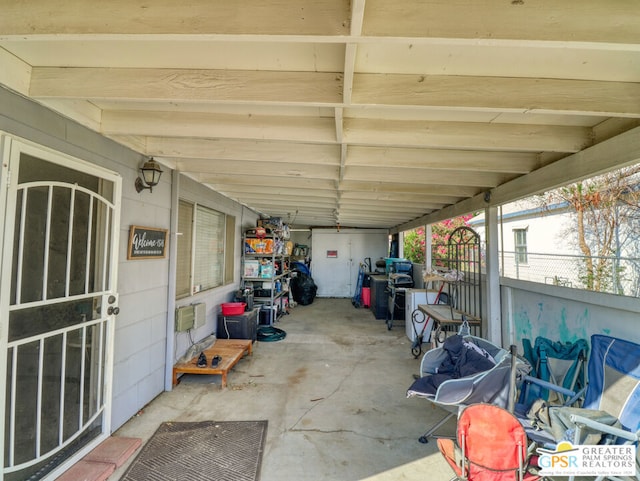 view of patio